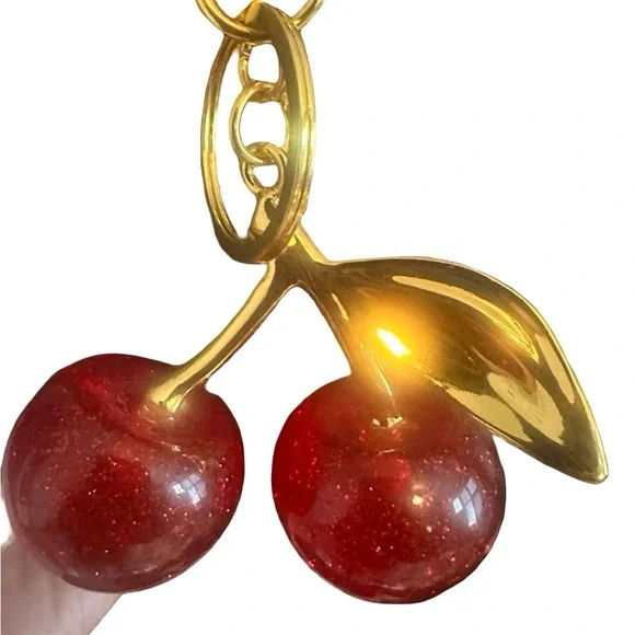 Beverly Hills Polo Club Monogram Dome Satchel free cherry charm - Picture 7 of 7